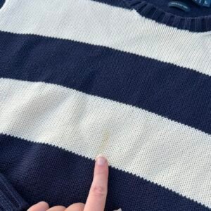 Polo Ralph Lauren Men's Navy and Blue Jumper - Image 2