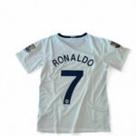 Nike Men’s White and Blue T-shirt