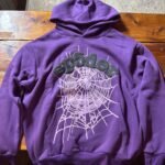 Spider Worldwide Men’s Purple Hoodie