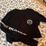 Chrome Hearts Women’s Black Crop-top