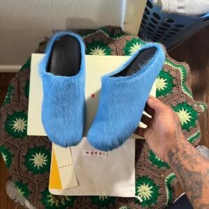 Marni Men's Blue Loafers - Image 3