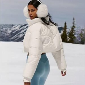 Alo Yoga Women's White Jacket - Image 4