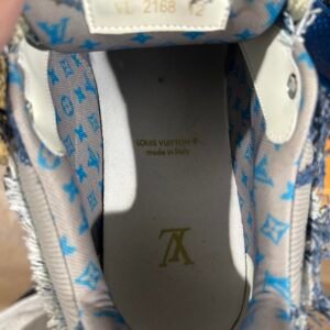Louis Vuitton Men's Blue Trainers - Image 3