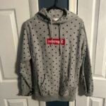 Supreme Men’s Grey Hoodie