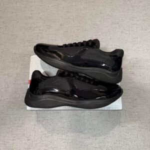 Prada Men's Black Trainers - Image 5