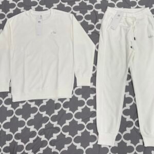 Alo Yoga Women's White Sweatshirt - Image 1
