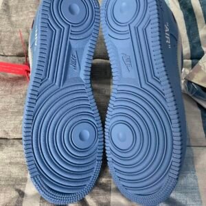 Nike Men's Blue and White Trainers - Image 5