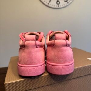 Christian Louboutin Women's Pink Trainers - Image 5