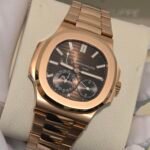 Patek Philippe Men’s Brown and Gold Watch