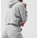 Alo Yoga Women’s Grey Joggers-tracksuits