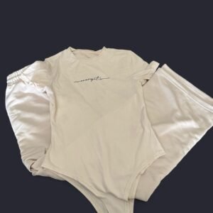 Women's White and Cream Nightwear - Image 1