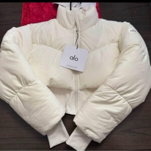 Alo Yoga Women's White Jacket - Image 1