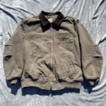 Carhartt Men’s Brown and Khaki Jacket