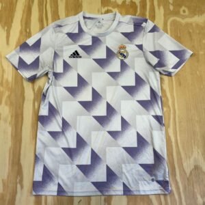 Adidas Men's Purple and White Top - Image 1