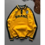 BRZ Polo Sweatshirt Sarı