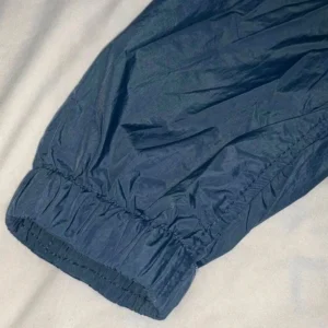 Men's Blue Stone Island Garment Dyed Crinkle Nylon Jacket Windbreaker - Image 7