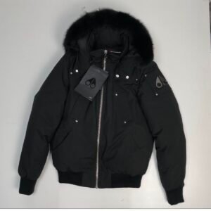 Moose Knuckles Men's Black Coat - Image 1