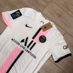 Nike Men’s White and Pink Shirt
