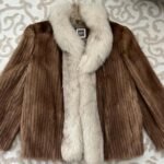 Women’s Brown and Tan Coat