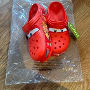 Crocs Men's Orange and Red Clogs - Image 4