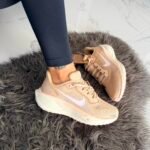 Nike Women’s Tan and Cream Trainers