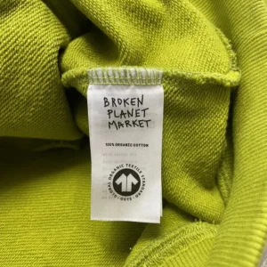 Broken Planet Moss Green Hoodie - Image 9