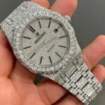 Audemars Piguet Men’s Silver and White Watch