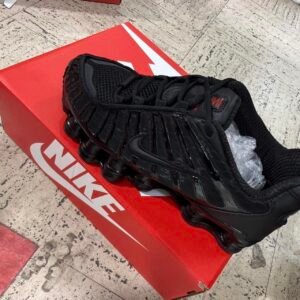 Nike Shox black trainers - Image 3