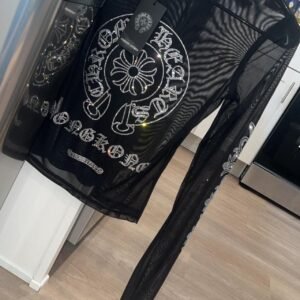Black rhinestone long sleeve t shirt - Image 6