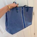 Tory Burch lathe tote bag!