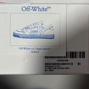 Ow Triple White Off White Off Court Sneakers - Image 2
