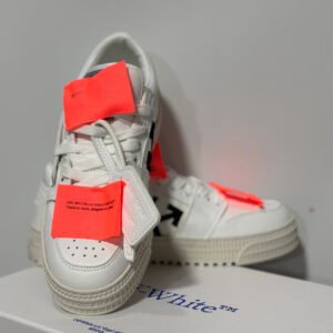 Ow Triple White Off White Off Court Sneakers - Image 8