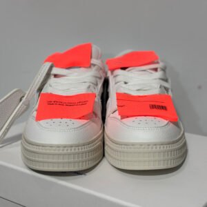 Ow Triple White Off White Off Court Sneakers - Image 11