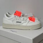 Ow Triple White Off White Off Court Sneakers