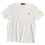 Polo Ralph Lauren White T-Shirt Navy