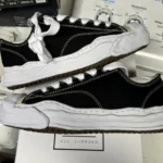 Maison Mihara Yasuhiro Hank OG Sole Canvas Low Black/White
